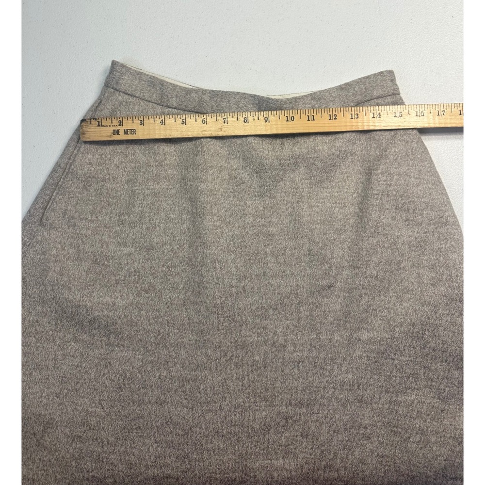 Banana Republic Heather Gray Wool Blend A-Line Mini Skirt 418944-01 Womens 4